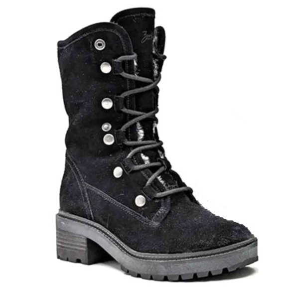 Canyon Mid-calf Ankle Combat Leather Boots Szs 9 and 9.5 NEW - Picture 1 of 12